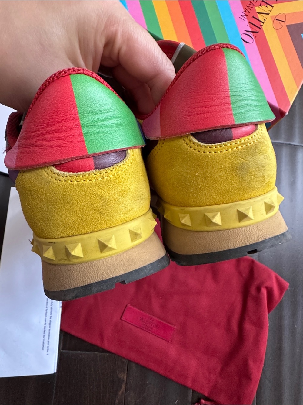 Valentino Garavani Rockrunner Multicolor Sneakers
Size EU 37 - Picture 7 of 12